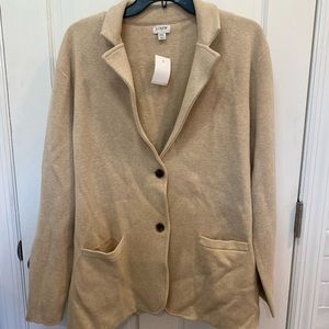 NWT sweater blazer from J. Crew factory